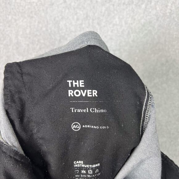 Adriano Goldschmied Mens 34 The Rover Travel Chino Jogger Pants 100% Cotton - Picture 11 of 12